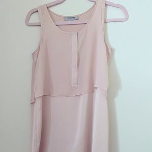 All Saints Pink Zaha Shirt Dress